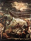 The Miracle of Manna [detail 1] by Jacopo Robusti Tintoretto